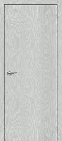 Межкомнатная дверь Браво-0, цвет: Grey Wood, с покрытием из эко шпона, серия: Bravo A, размер: 200*90
