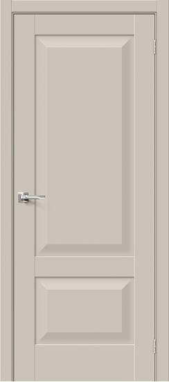 Межкомнатная дверь Прима-22, цвет: Cream Silk, с покрытием: ПЭТ, серия: Prima, размер: 200*60