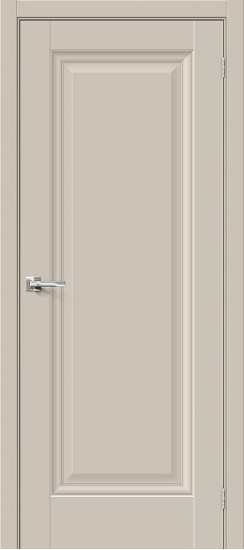 Межкомнатная дверь Прима-0, цвет: Cream Silk, с покрытием: ПЭТ, серия: Prima, размер: 200*60