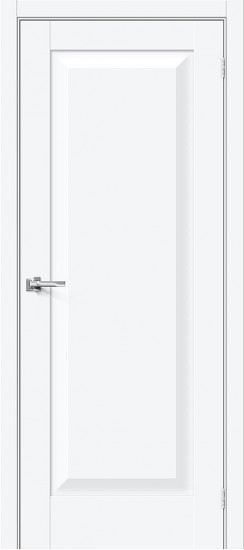 Межкомнатная дверь Прима-20, цвет: White Silk, с покрытием: ПЭТ, серия: Prima, размер: 200*60