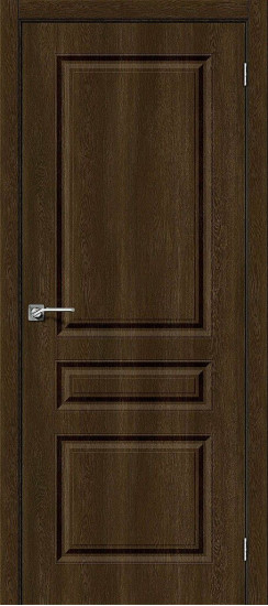 Межкомнатная дверь Скинни-14, цвет: Dark Barnwood, с покрытием: Винил, серия: Skinny, размер: 200*60
