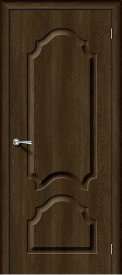 Межкомнатная дверь Скинни-32, цвет: Dark Barnwood, с покрытием: Винил, серия: Skinny, размер: 190*55
