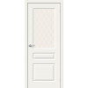 Межкомнатная дверь Скинни-15.1, цвет: Whitey, с покрытием из эмали, серия: Skinny, размер: 200*60