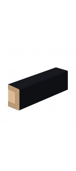 Рейка декоративная, цвет: Total Black